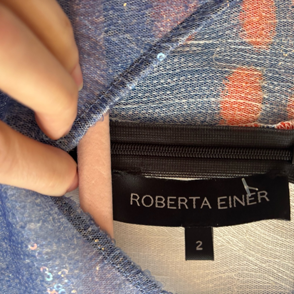 Roberta Einer Spring 2018 Runway Sequin Abstract … - image 5